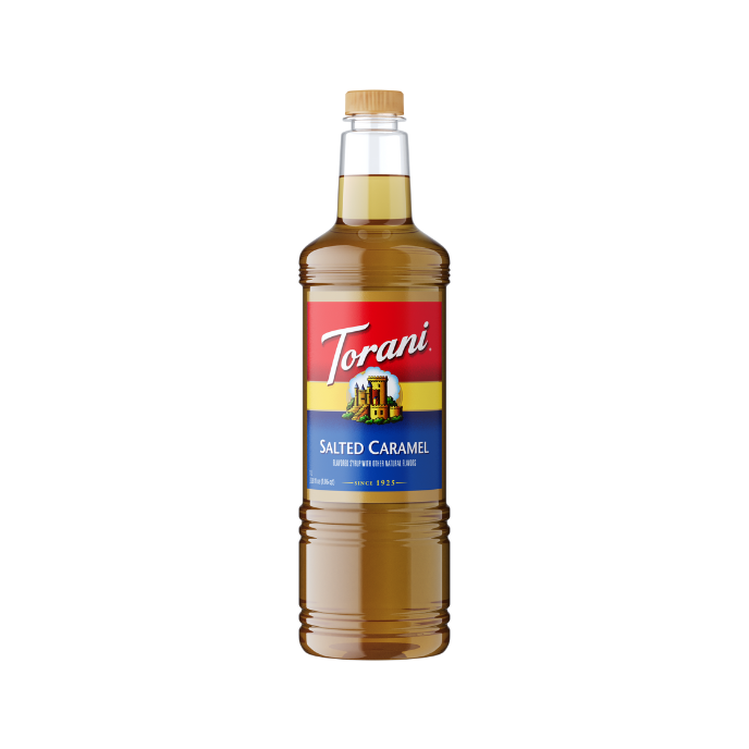 TORANI SALTED CARAMEL SYRUP 1/LTR