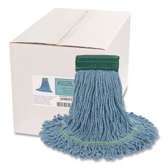 SUPER LOOP WET MOP HEAD 5" BLUE 12/CS