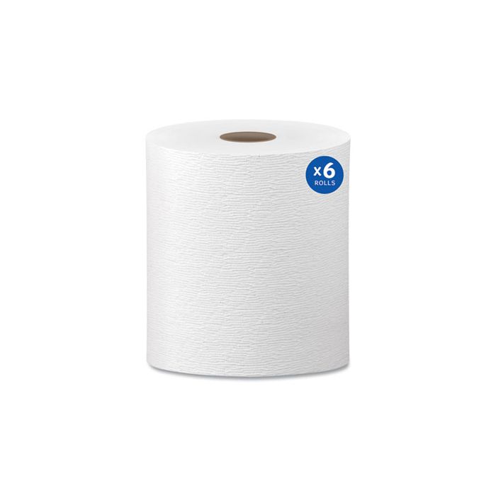 KLEENEX PREM HARD ROLL PAPER TWL 6/600'