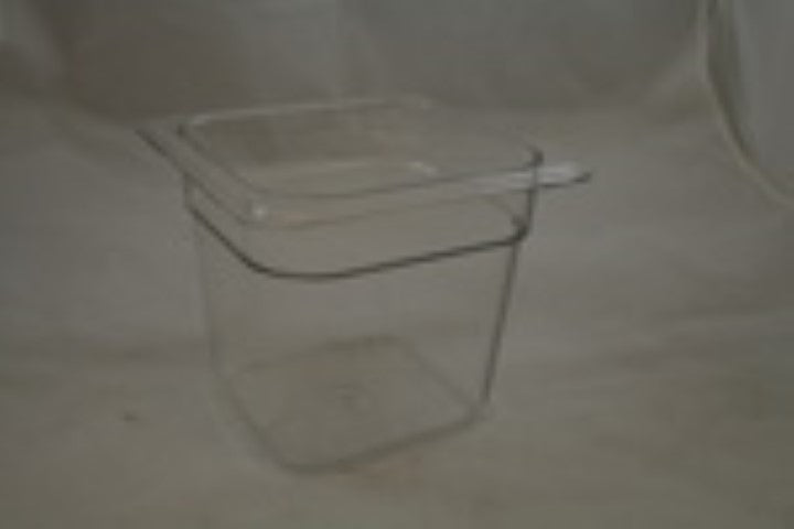 CAMBRO 66CW135 1/6 PAN 6" DEEP 2.5QT CLR