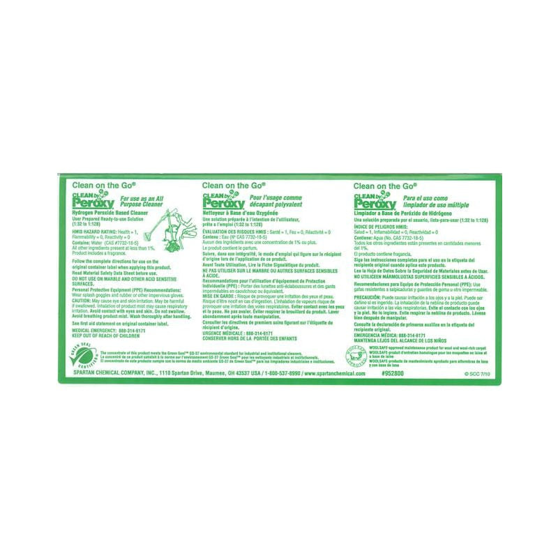 COG #15 CLEAN BY PEROXY 4/2 LITER