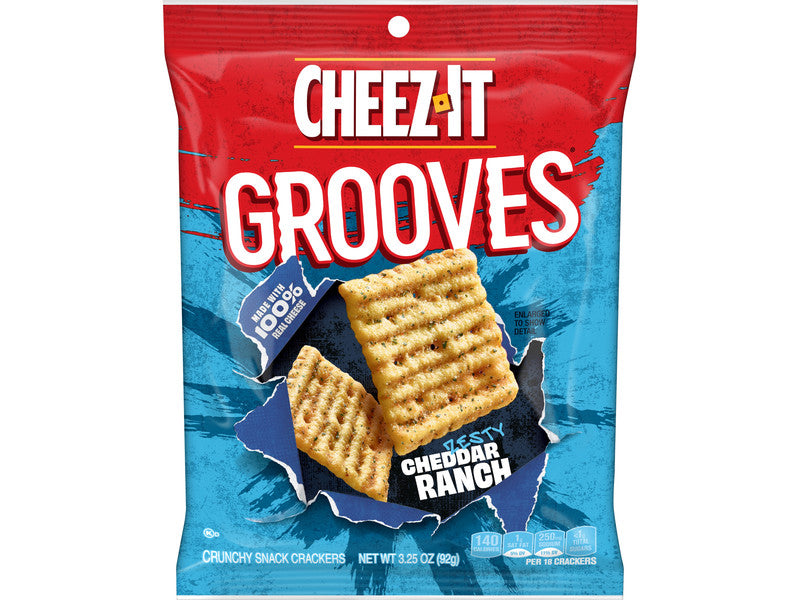 CHEEZE-IT GROOVES CHEDDAR RANCH 6 CT