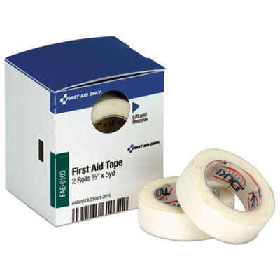 FIRST AID TAPE 1/2 X 5 YD 2RL/BX