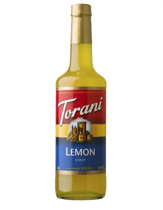 TORANI LEMON SYRUP 12/750 ML