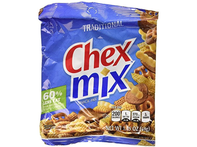 CHEX MIX TRAD SINGLE SERVE 60/1.75 OZ