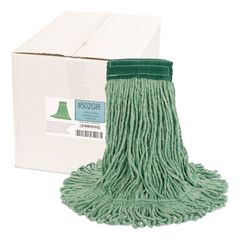 SUPER LOOP WET MOP 5" GREEN 12/CS