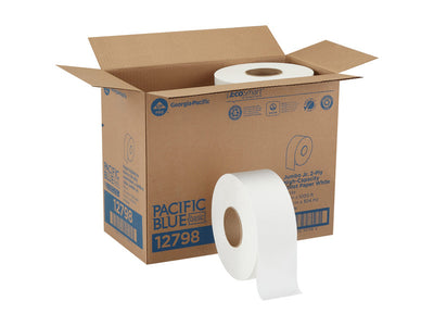 2 PLY JUMBO TOILET TISSUE 8/1000' CS