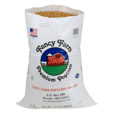 YELLOW POPCORN KERNELS 50 LB