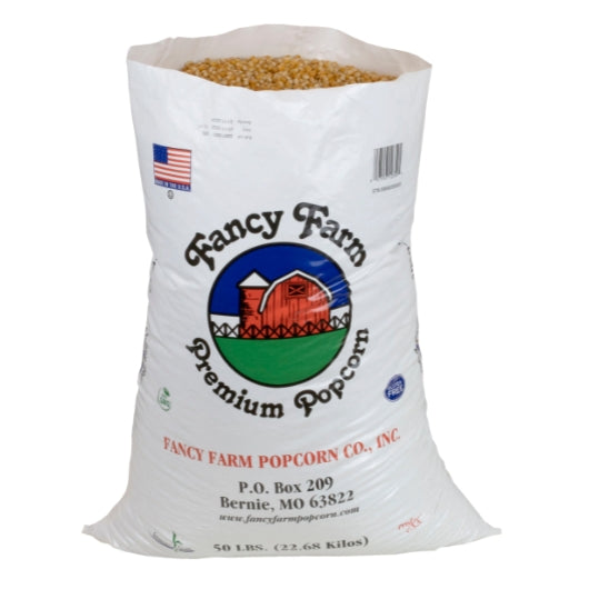 YELLOW POPCORN KERNELS 50 LB