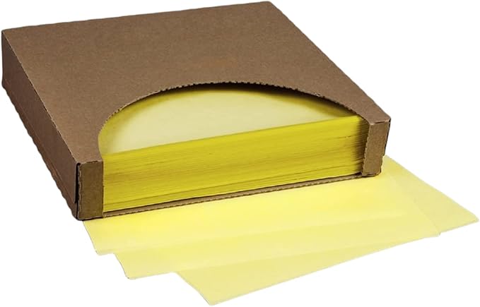 MINUE TISSUE YELLOW 12X12 1000/CT