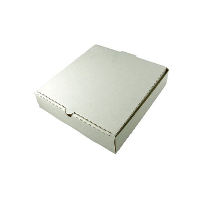 14" PLAIN WHITE PIZZA BOX 50/CS