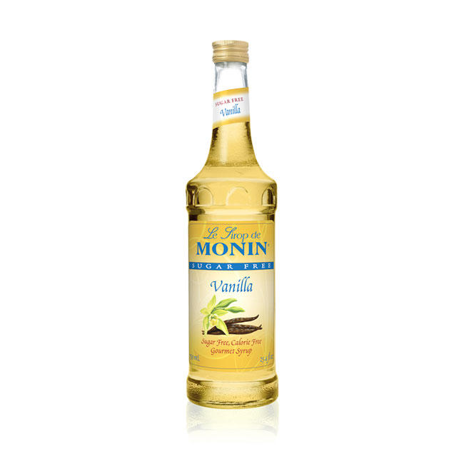 MONIN SF VANILLA SYRUP 12/750 ML