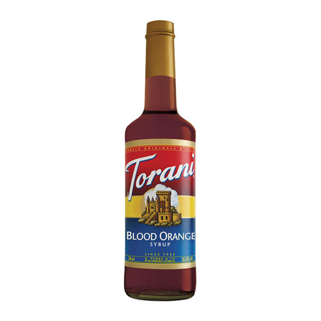 TORANI BLOOD ORANGE SYRUP 750/ML