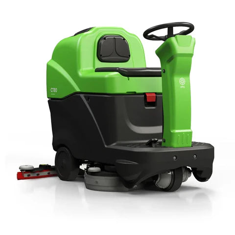 24" RIDING FLOOR SCRUBBER W/CHARGER
