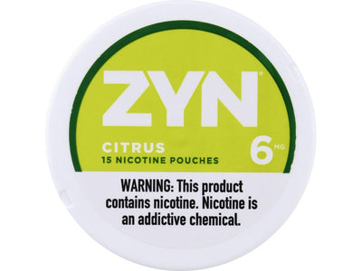 ZYN CITRUS 6 MG 5/.21 OZ