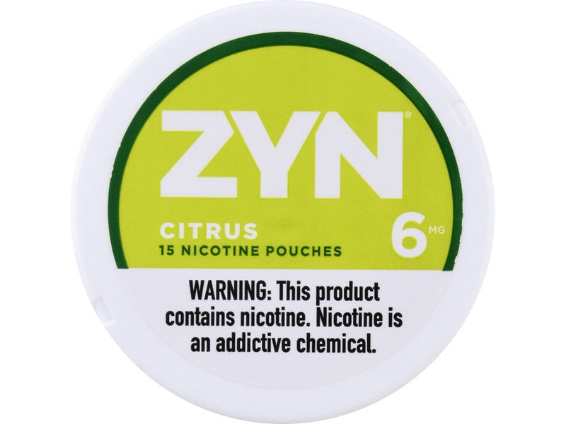 ZYN CITRUS 6 MG 5/.21 OZ