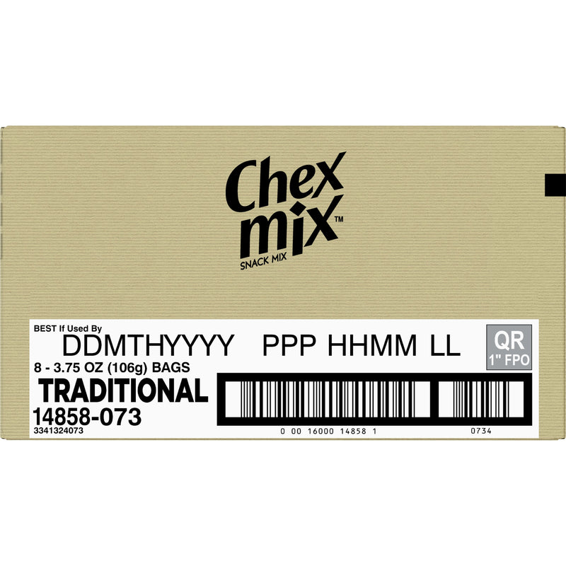CHEX MIX TRADITIONAL 8/3.75 OZ
