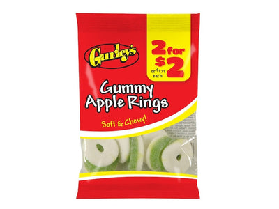 Gurleys Apple Rings 12/3.25 OZ