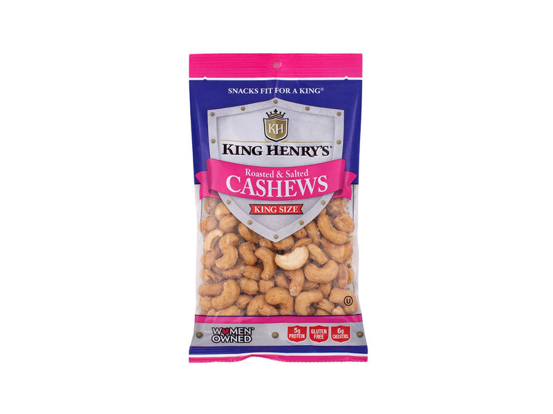 King Henrys ALL Natural Jumbo Cashews