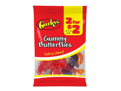 Gurleys Gummy Butterflies 12/3 OZ