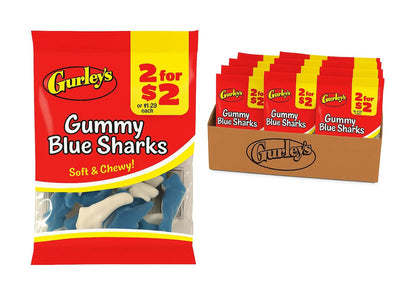 Gurleys Blue Sharks 12/3.5 OZ