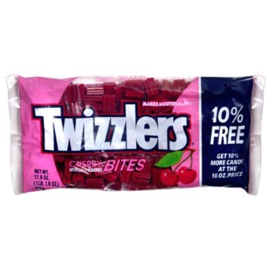 TWIZZLER CHERRY BITES 16 OZ